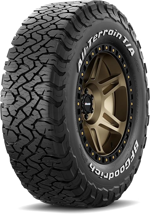 BFGoodrich All-Terrain T/A KO3 Car Tire for Light Trucks, SUVs, and Crossovers, 35x13.50R20/F 126R
