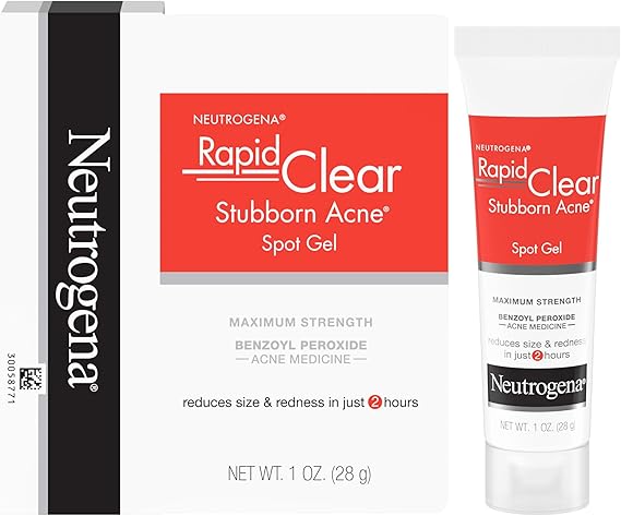 Neutrogena Rapid Clear Stubborn Acne Spot Treatment Gel, 1 oz