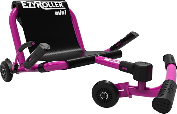 EzyRoller ミニライドオンおもちゃ 子供用 2~4歳 66ポンドまで - ピンク