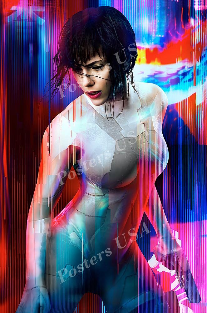 Posters USA - Ghost In the Shell 2017 Scarlett Johansson Textless Movie Poster GLOSSY FINISH - FIL011 24 x 36 61cm x 91.5cm