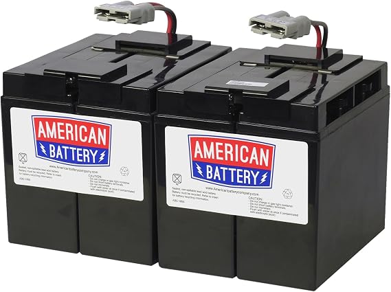 Replacement Battery - Compatible with APC RBC55