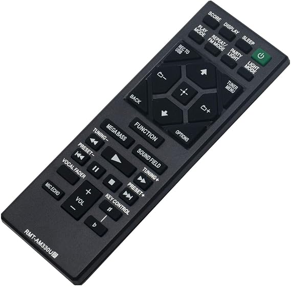 New - Remote Control RMT-AM330U for Sony Audio MHC-V77W MHC-V71 MHC-V90W SHAKE-X10 SHAKE-X30 MHC-V13 MHC-V02