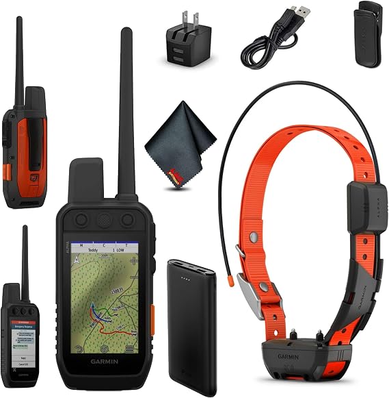 Garmin Alpha 300i Handheld Dog Tracking with Alpha TT25 Dog Collar Bundle | For Dog Tracking & Training | inReach Satellite Communication