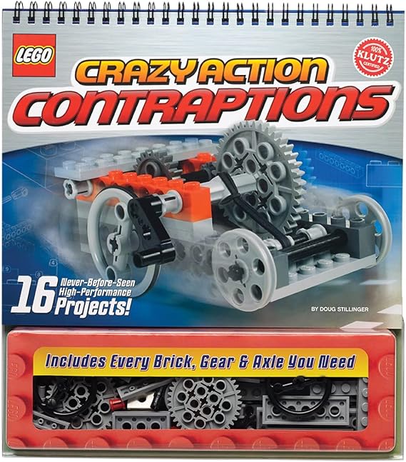 Klutz LEGO Crazy Action Contraptions Craft Kit