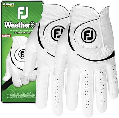 FootJoy Mens WeatherSof 2-Pack Golf Glove