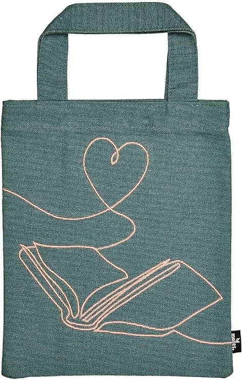 moses Book Bag, Turquoise Green