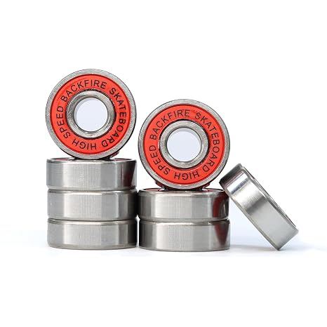 Bearings for Skateboard and Longboard and Electric Longboard (red)