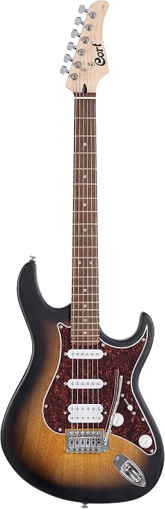 Cort G110 Double Cut HSS, Open Pore Sunburst (G110OPSB)