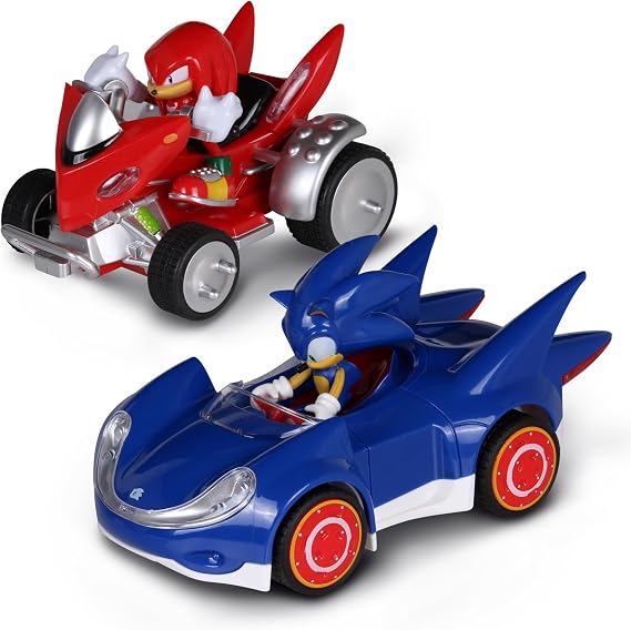 Sonic the Hedgehog Knuckles & Sonic Pull-Back Racers - 2-Pack