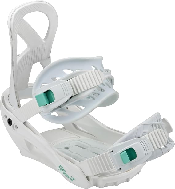 Layla 2 Adult Snowboard Bindings for Women-Designed for New or Replacement Snowboards. Universal bindings disc and Hardware for Beginner to Intermediate