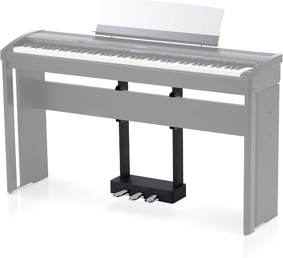 Kawai F-301 Triple Pedal for ES8 & ES7 Digital Pianos, Black