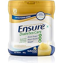 Abbott Ensure Diabetes Care Vanilla Delight Flavor - 400 gm Previously known as Glucerna SR