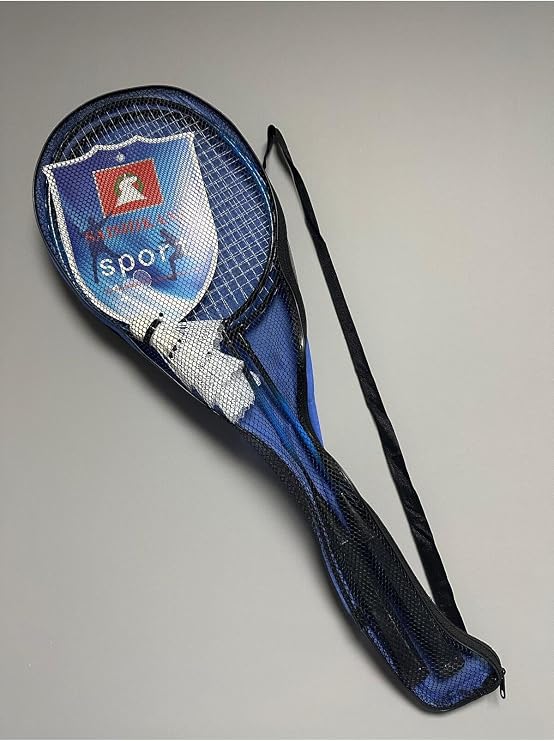 Leyaton Çantalı Badminton Seti, 2 Raket, 3 Top, Mavi