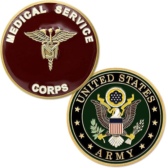 U.S. Army Medical Services Corps Challenge Coin