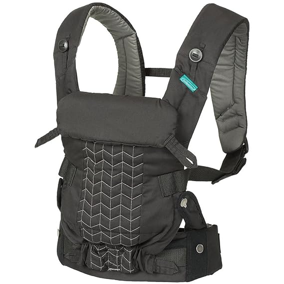 Infantino Upscale Carrier, Black, One Size