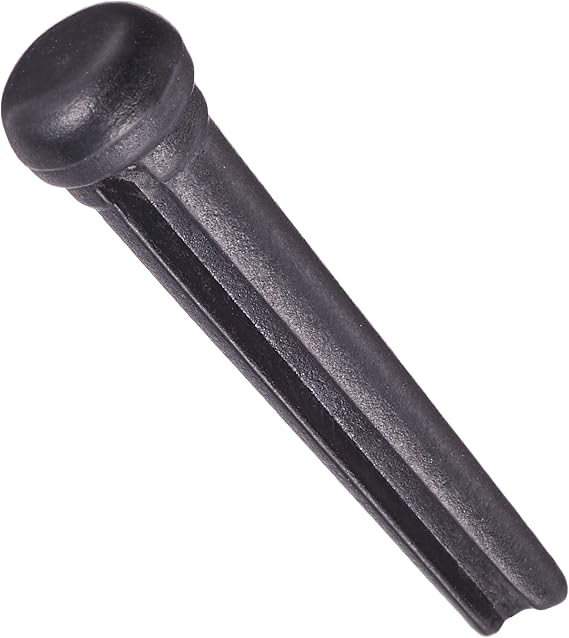 TUSQ by Graph Tech Tradtional Bridge Pins Black/No Dot (6 Pcs) PP-2100-01