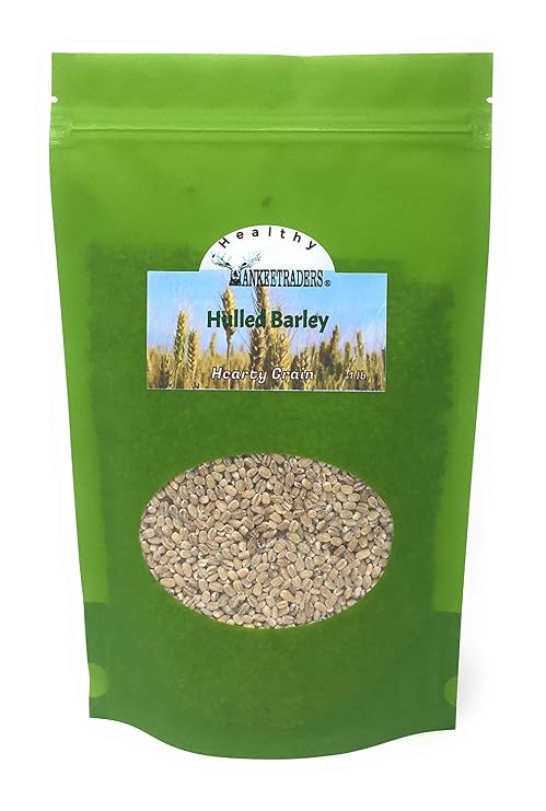 YANKEETRADERS Hulled Barley, 1 Lb.