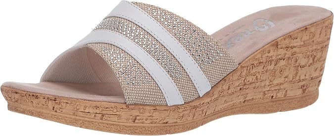 Black Wedge Sandals by Onex Shoes