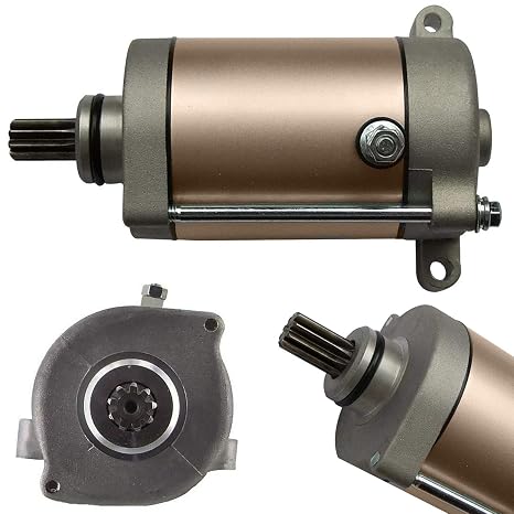 Starter Motor Replacement for Yamaha Kodiak 400 450 YFM400 YFM450 450 Auto 421cc 2000-2006 Wolverine 450 4X4 YFM450FX 2006 2007-2010 OEM 5KM-81890-00-00