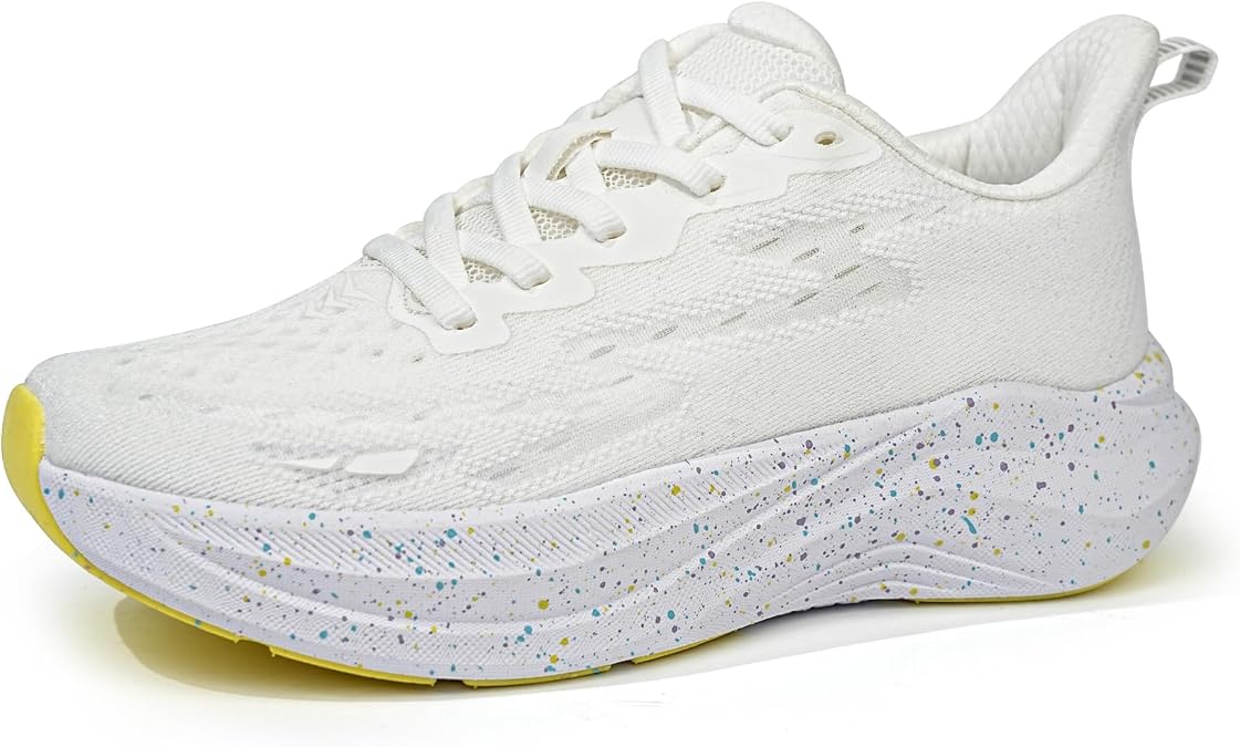 Hawkwell Women's Cloud Zero Active Nursing Shoes Cushion Breathable Tennis Walking Gym Medical Work Sneakers