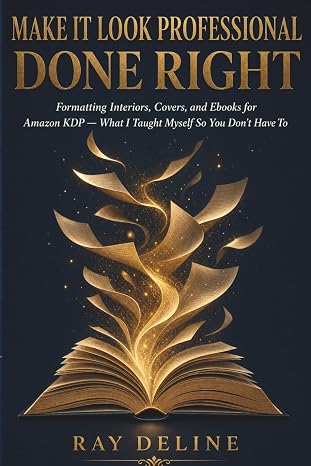 Make It Look Professional, Done Right - Book 2: Formatting Interiors, Covers, and Ebooks for Amazon KDP — What I Taught Myself So You Don't Have To