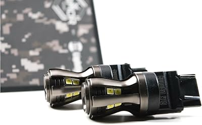 GTR Lighting LED Bulb, Switchback Armor Series 4257, Universal Upgrade for Front Turn Signals and Daytime Running Lights DRL, Ultra Bright Plug and Play Replacement. 1x GTR.LED286