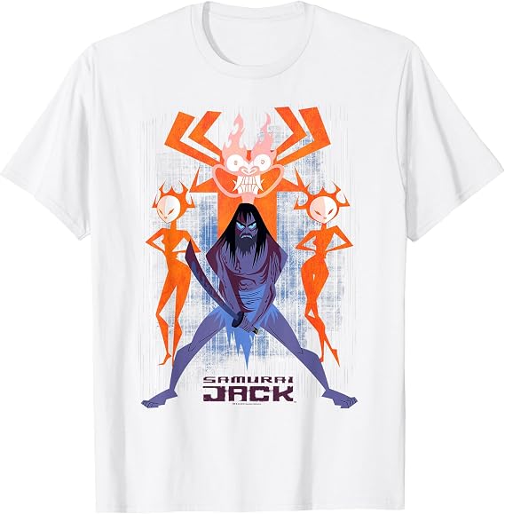 Samurai Jack Jack vs Evil T-Shirt