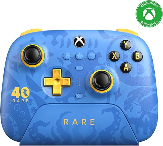 8BitDo Ultimate 3-mode ワイヤレス コントローラー Xbox用、ホールエフェクト ジョイスティック、プロ仕様のバックボタン、Xbox Series X|S、Xbox One、Apple、Windows PC、Androidに対応 - 希少な40周年記念エディション