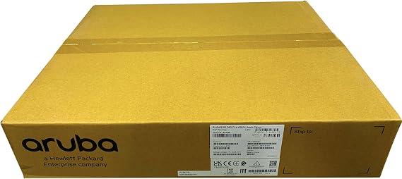 Aruba 6100 24G Class4 PoE 4SFP+ 370W Switch - JL677A Internal UPC no Localization/Cord