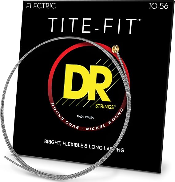 DR Strings Tite Fit Electric Round Core 10-56