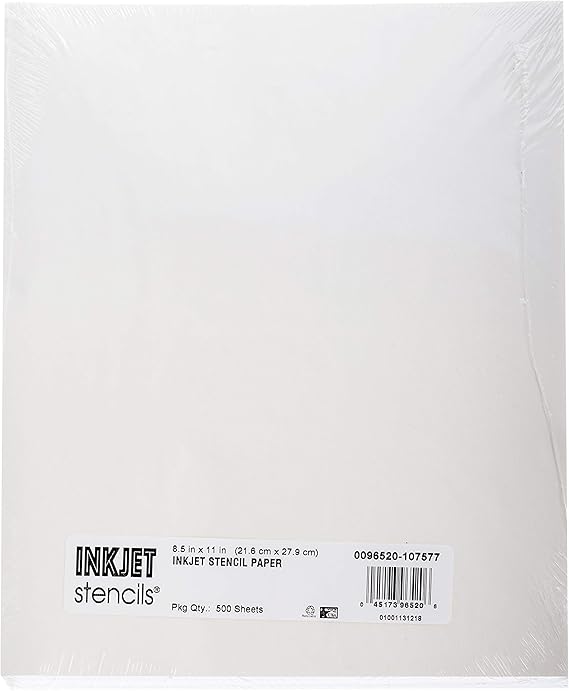 Inkjet Stencils Tracing Paper - Ream of 500 Sheets