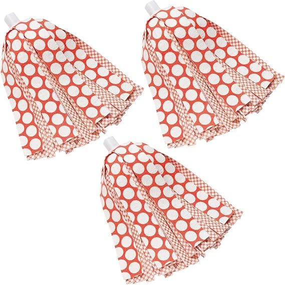 Libman Wonder Mop Head Refills, Microfiber Mop Heads, 3 Pack