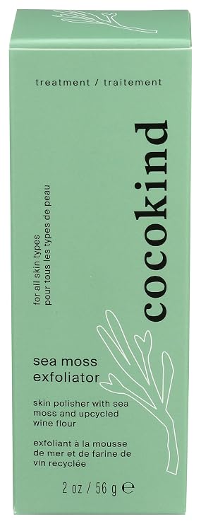 Cocokind Sea Moss Exfoliator, 1.2 OZ
