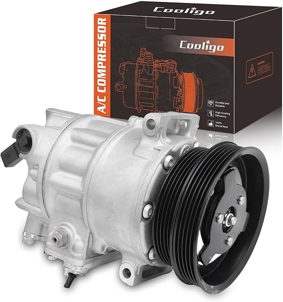 AC Compressor with A/C Clutch Fits for Volkswagen Jetta 20052014