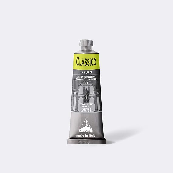 Maimeri Classico Oil Colors cinnabar green yellow 60 ml