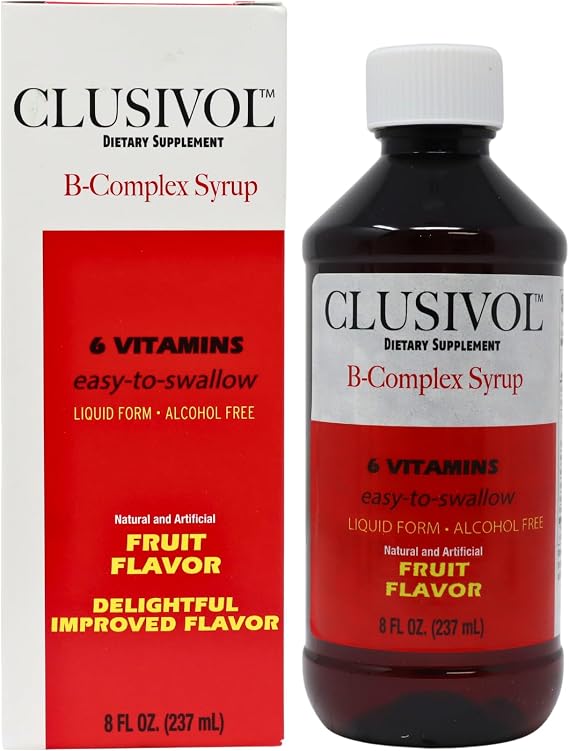 B-Complex Syrup, Skin Hair, Nervous System and Heart Health (8 Fl Oz/Pack of 1)