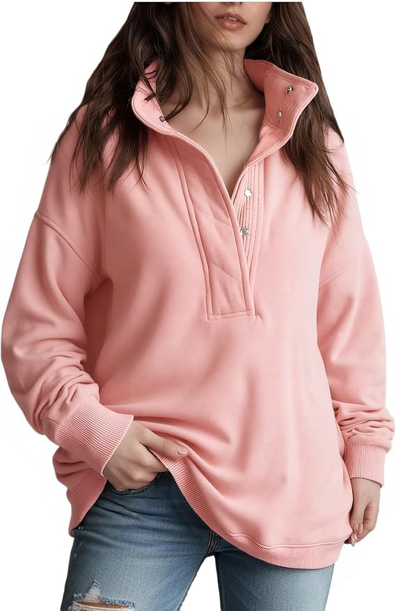 Womens Fleece Jacket Sherpa Cropped Oversized Sweatshirt Bomber Jackets for Women