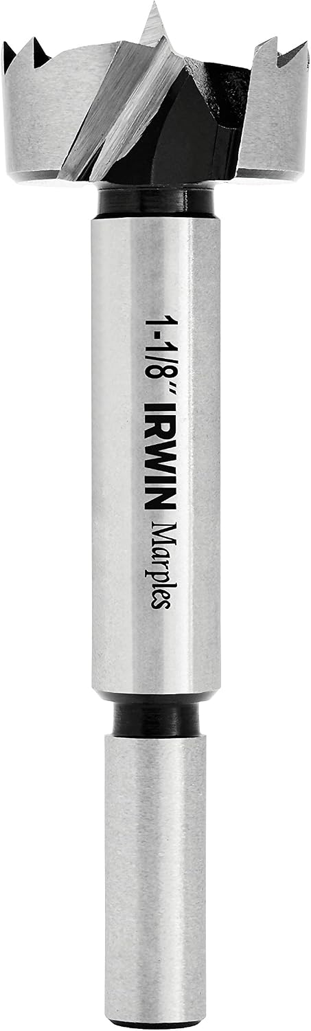 IRWIN Marples Forstner Bit, Wood Drilling, 1-18-Inch 1966931