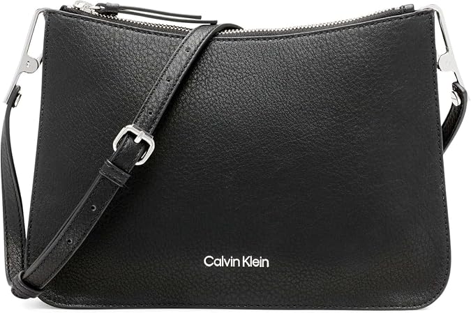 Calvin Klein Women's Sonoma Bubble Lamb Messenger Crossbody Bag