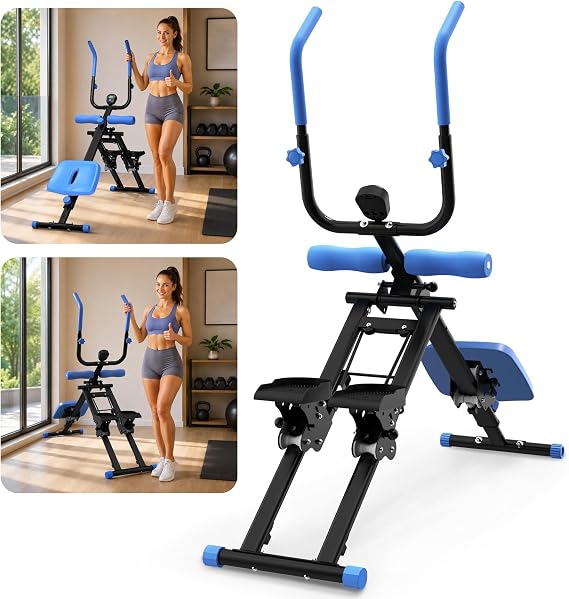 KINMAC 2 in 1 Stair Stepper & Ab Workout Machine