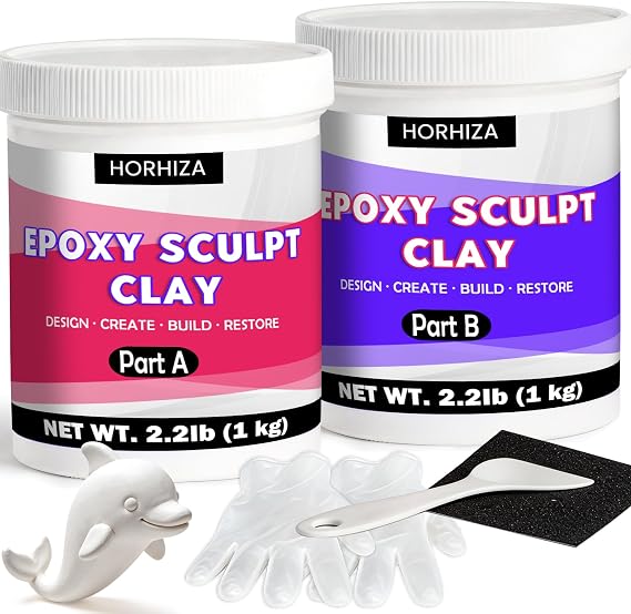 4.4lb Epoxy Putty Sculpt Clay,2 Part A & B Modeling Compound Clays