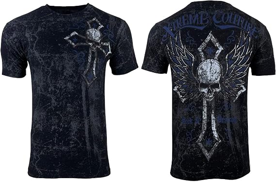 Xtreme Couture by Affliction Men's T-Shirt Stone Warrior