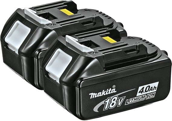 Makita BL1840-2 18V LXT Lithium-Ion 4.0Ah Battery, 2/pk