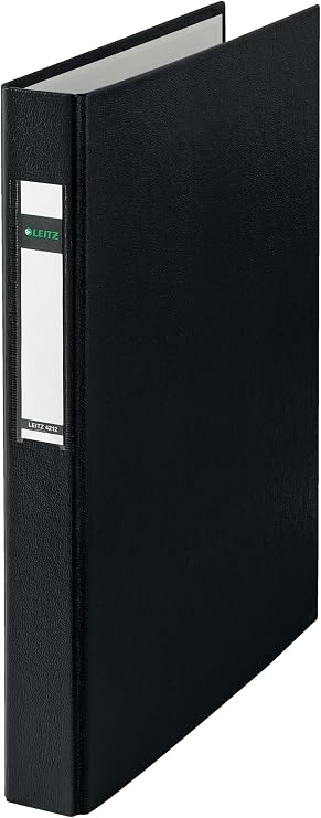 Leitz Standard 42120095 Ringbinder A4 Polypropylene 4 Rings 25 mm Black