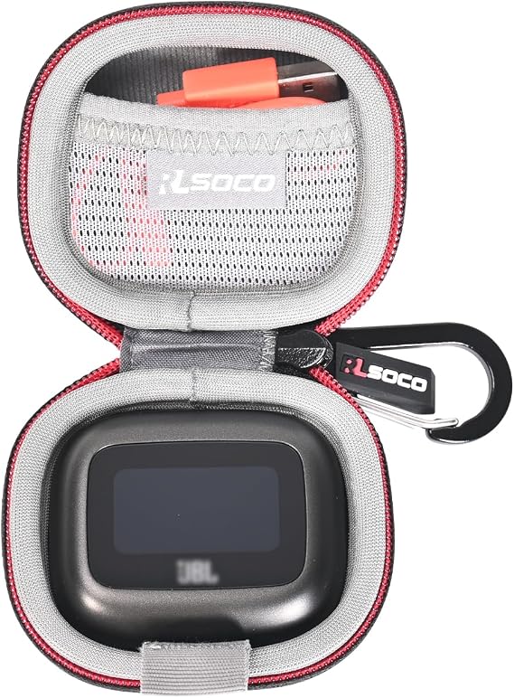 RLSOCO Carrying Case for JBL Live Beam 4/Buds 4/Flex 4/Beam 3/ Buds 3/ Flex 3 True Wireless Noise-Cancelling Earbuds (Case Only)