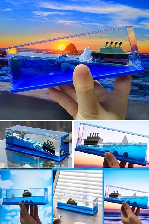 Mobee Unsinkable Love Ship Titanic Unsinkable Ship Aquarium Gift Unsinkable Ship