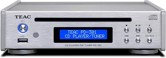 TEAC PD-301-X CD Player Slot-in Type Black Released in 2022 (Silver)