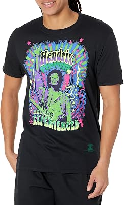 Liquid Blue Mens Jimi Hendrix are You Experienced Ss Tee