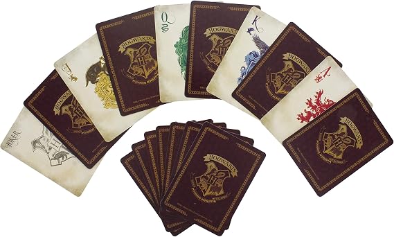 Paladone Harry Potter Playing Cards with Hogwarts House Symbols