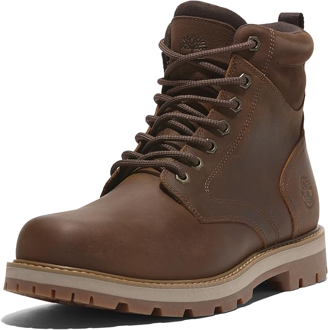 Timberland Men's Britton Road Mid Lace Up Waterproof Fashion Boot